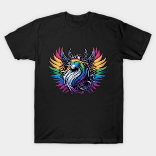 Rainbow Wings Majesty T-Shirt